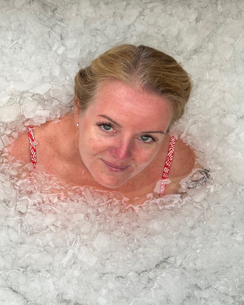Cold water therapy at Fresh Start Pathways